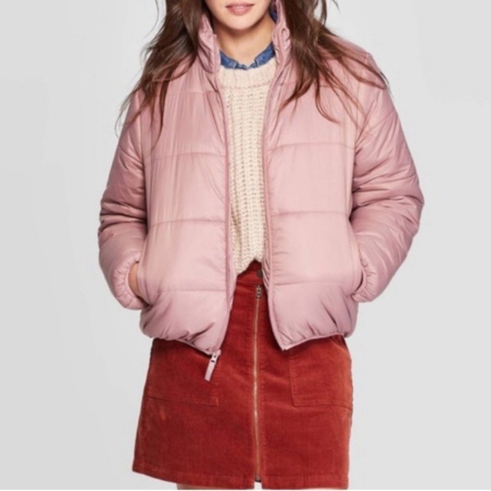 Puffer jacket,‎ pink, universal threads / Target, size XS